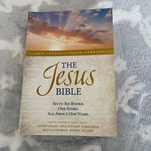 THE JESUS BIBLE Sixty-Six Books One Story. Like New